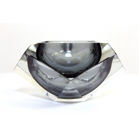 Diamand Cut Murano Ashtray